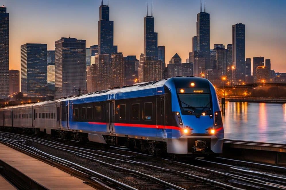 Metra Rail in Chicago